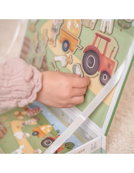 Магнетна табла - Little Farm, Little Dutch