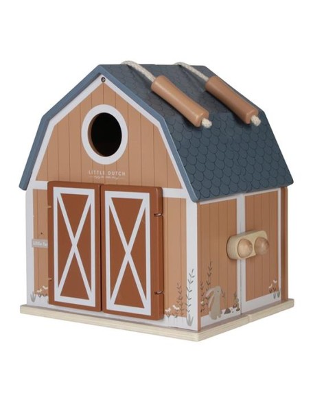 Пренослива штала со животни - Little Farm, Little Dutch