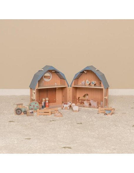 Пренослива штала со животни - Little Farm, Little Dutch