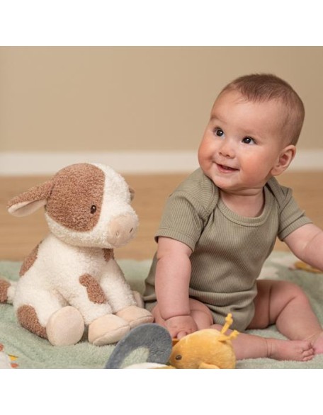 Мека играчка крава 25 см - Little Farm, Little Dutch