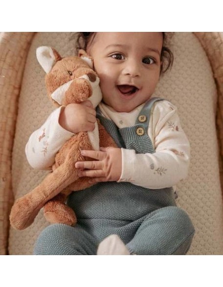 Плетен ромпер 68 - Blue Forest Friends, Little Dutch