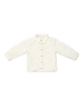 Кошула на долги ракави 74 - Бела, Little Dutch