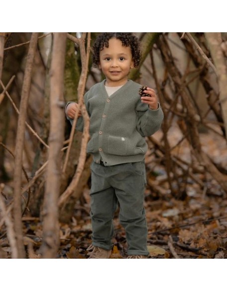 Машки сомотни панталони 74 - Green Forest Friends, Little Dutch