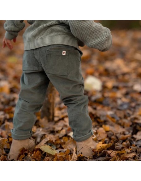 Машки сомотни панталони 74 - Green Forest Friends, Little Dutch