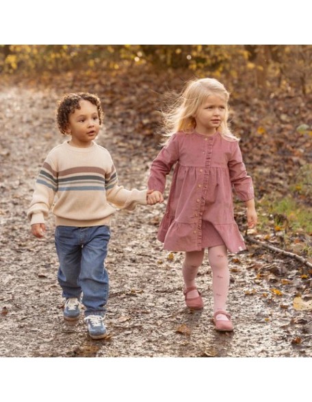 Плетен џемпер 74 - Sand Forest Friends, Little Dutch