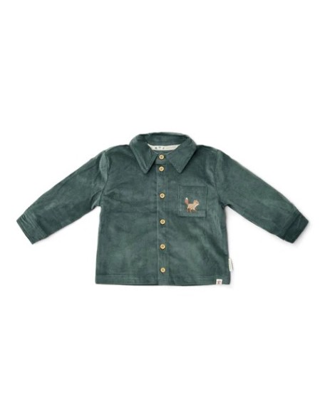 Кошула на долги ракави 98 - Green Forest Friends, Little Dutch