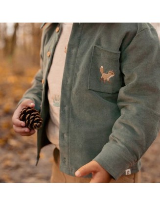 Кошула на долги ракави 74 - Green Forest Friends, Little Dutch