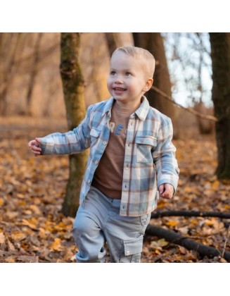 Кошула на долги ракави 74 - Blue Forest Friends, Little Dutch