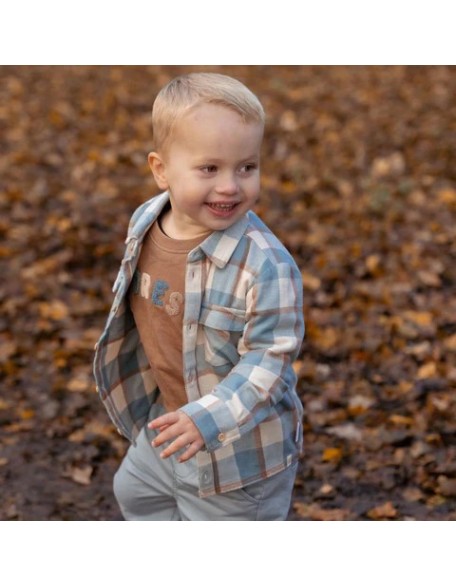 Кошула на долги ракави 74 - Blue Forest Friends, Little Dutch