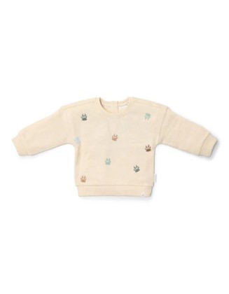 Памучен џемпер 74 - Sand Forest Friends, Little Dutch