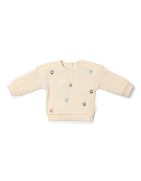Памучен џемпер 74 - Sand Forest Friends, Little Dutch