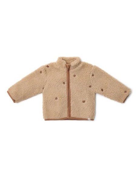 Teddy палто 80 - Brown Forest Friends, Little Dutch