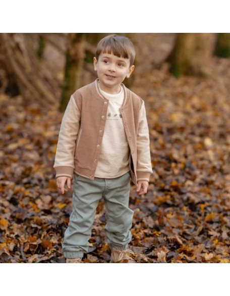 Блуза на долги ракави 86 - Forest embroidery, Little Dutch