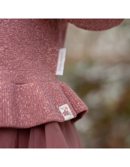 Плетен џемпер 80 - Pink Fairy, Little Dutch