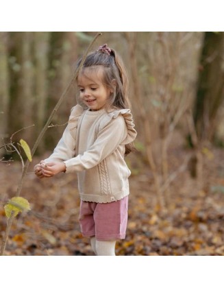 Кратки сомотни панталони 86 - Pink Fairy Garden, Little Dutch