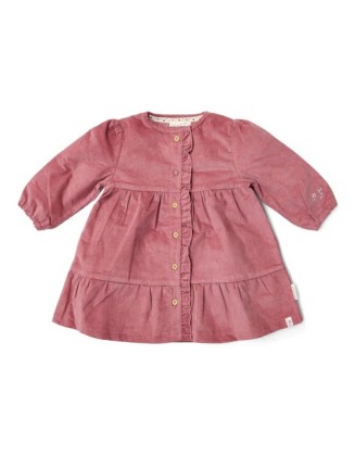 Фустан на долги ракави 74 - Pink Fairy Garden, Little Dutch