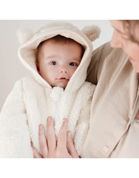 Teddy скафандер - бел 62/68, Little Dutch