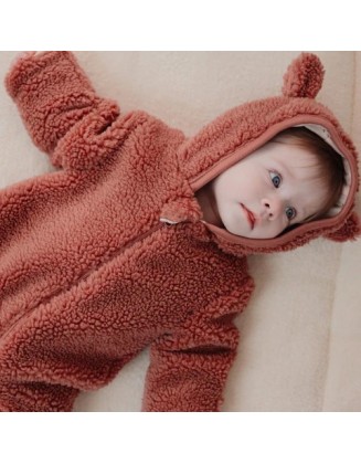 Teddy скафандер - pink blush 50/56, Little Dutch