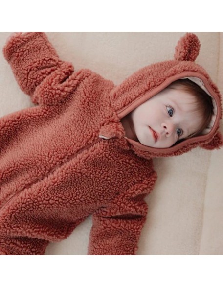 Teddy скафандер - pink blush 62/68, Little Dutch