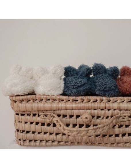 Teddy топлинки - бели, Little Dutch