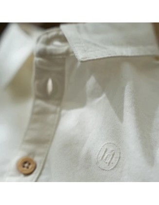 Кошула на долги ракави 74 - Бела, Little Dutch