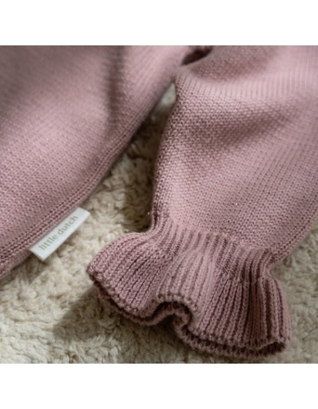 Плетен џемпер 80 - Pink Fairy Garden, Little Dutch