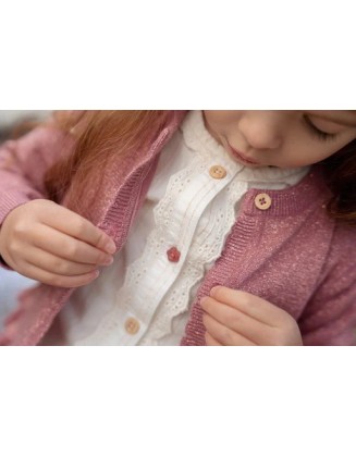 Кошула на долги ракави 74 - White Fairy Garden, Little Dutch