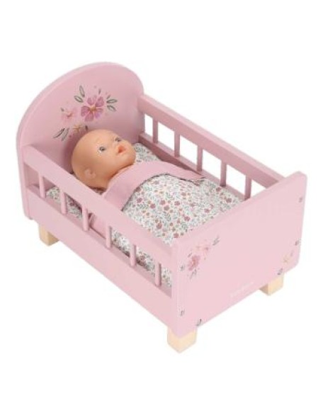 Креветче за кукли со постелнина - Fairy Garden, Little Dutch