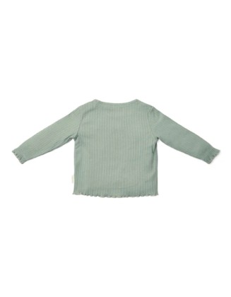 Блуза на долги ракави 74- Green Fairy Garden, Little Dutch