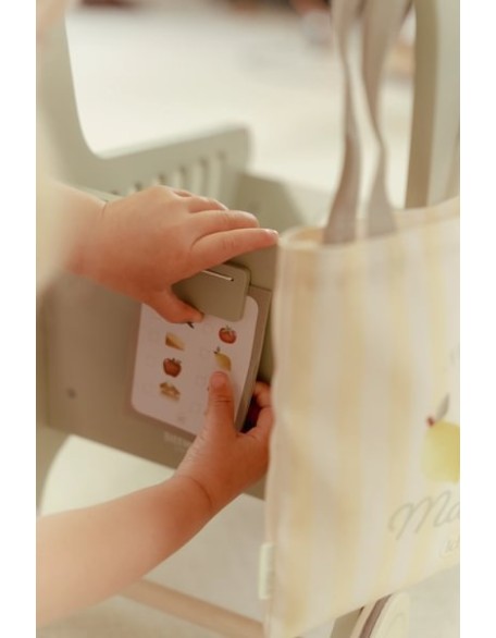 Дрвена количка за пазар  - Little Dutch