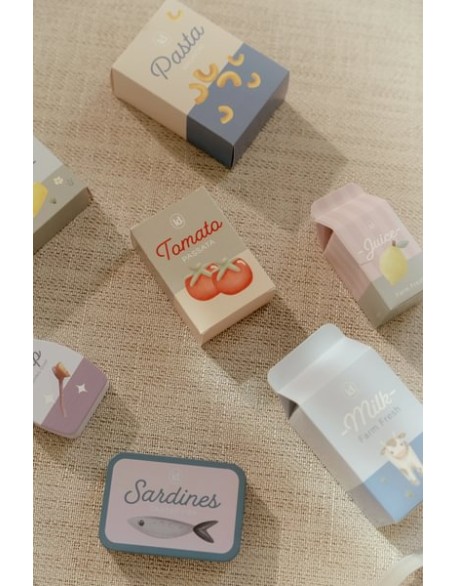 Дрвена количка за пазар  - Little Dutch