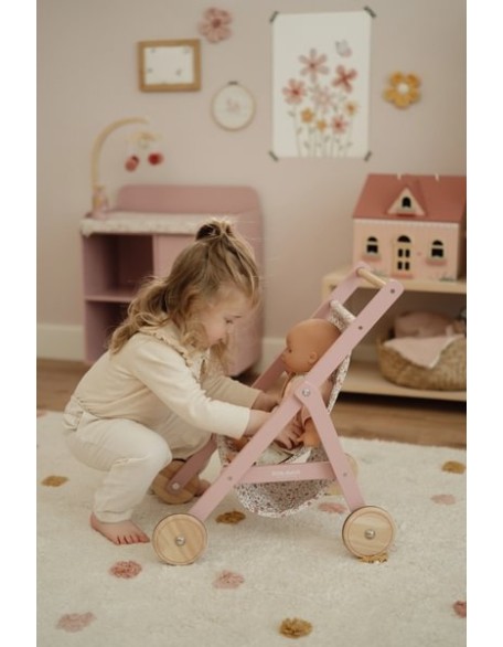 Количка за кукли - Fairy Garden, Little Dutch