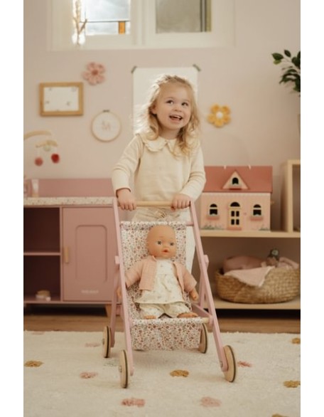 Количка за кукли - Fairy Garden, Little Dutch
