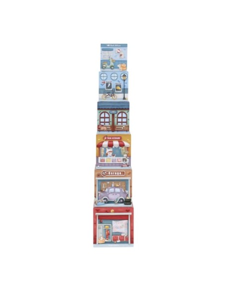 Сет блокови со возила - Little Dutch