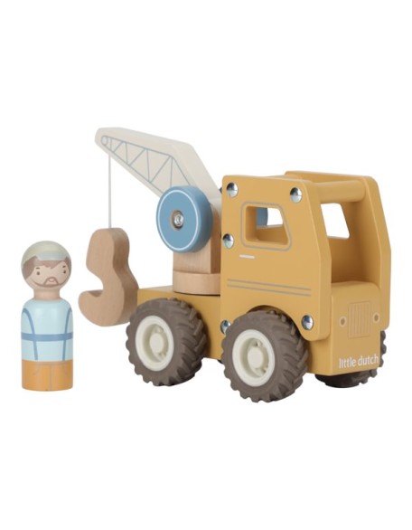 Сет дрвен кран - Little Dutch