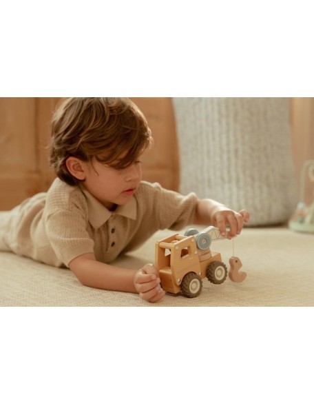 Сет дрвен кран - Little Dutch