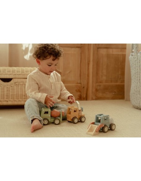 Сет градежно возило - Little Dutch