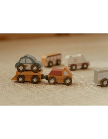 Сет дрвени возила - Little Dutch