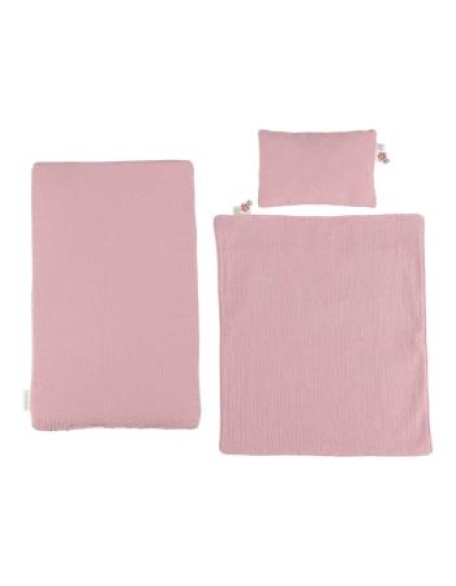 Креветче за кукли со постелнина - Fairy Garden, Little Dutch