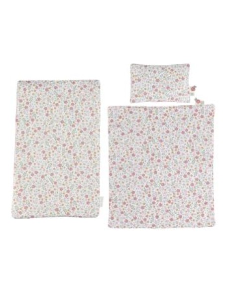 Креветче за кукли со постелнина - Fairy Garden, Little Dutch