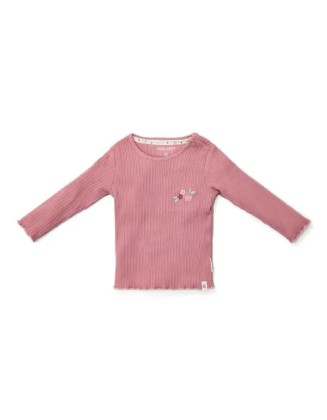 Блуза на долги ракави 80 - Pink Fairy Garden, Little Dutch