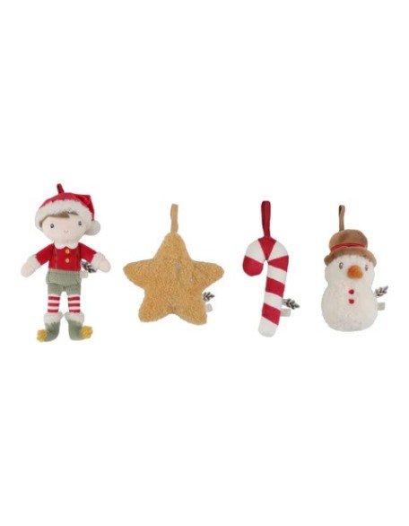 Новогодишни меки лампиони Џим - Little Dutch