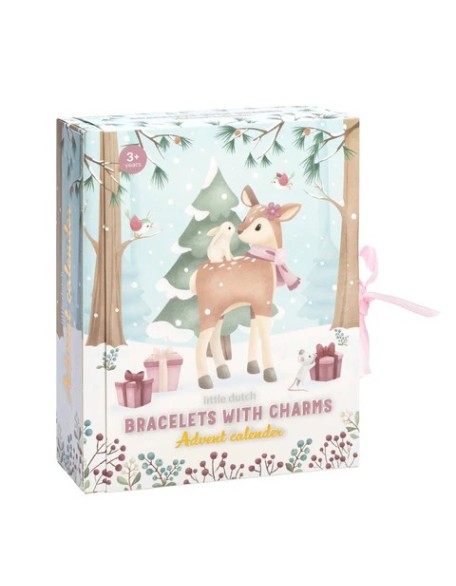 Advent календар со нараквица и приврзоци - Little Dutch