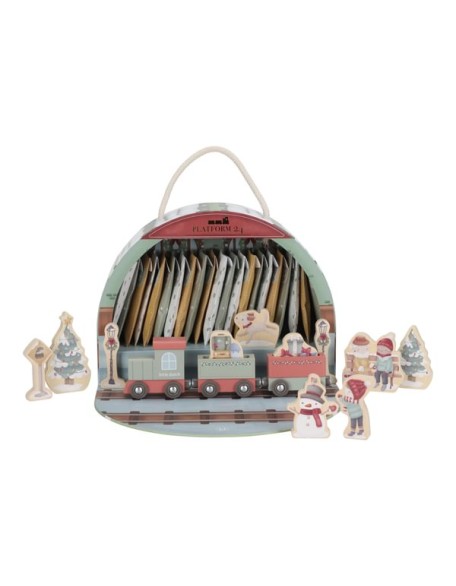 Advent календар со новогодишен воз - Little Dutch