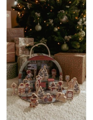 Advent календар со новогодишен воз - Little Dutch