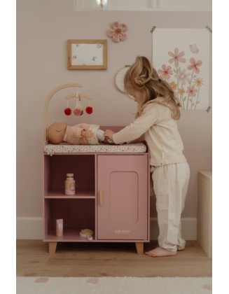 Дрвена маса за пресоблекување кукли - Little Dutch