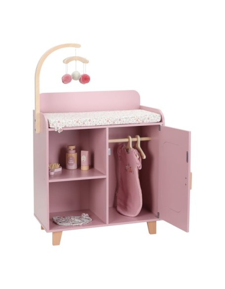 Дрвена маса за пресоблекување кукли - Little Dutch