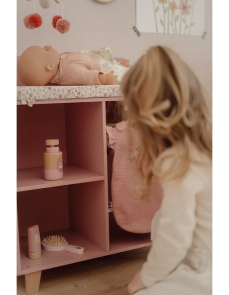 Дрвена маса за пресоблекување кукли - Little Dutch