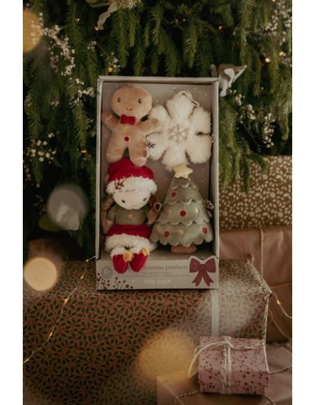 Новогодишни меки лампиони Роса - Little Dutch