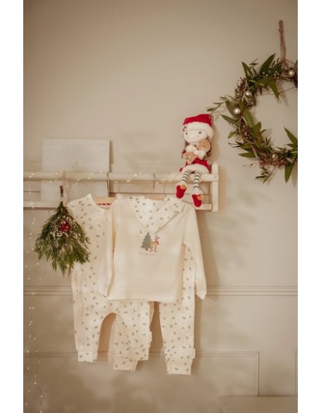 Новогодишна мека кукла Роса - 35 см, Little Dutch